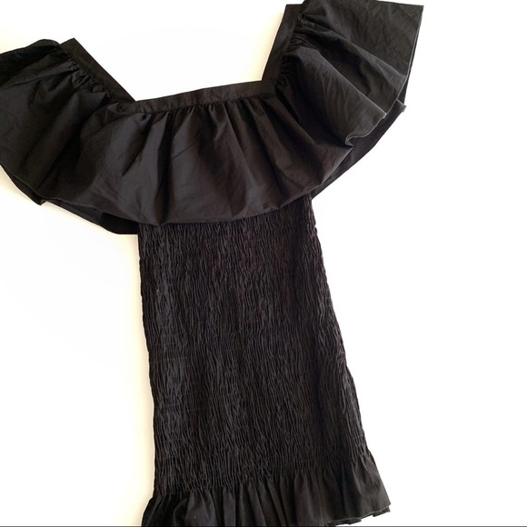 Solid & Striped Ruffled Smocked Dress New - Picture 2 of 7